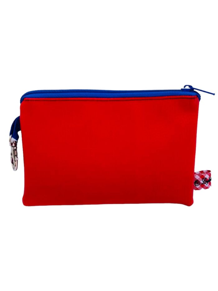 Monedero portatodo Loveshine color azul metallic red - Imagen 4