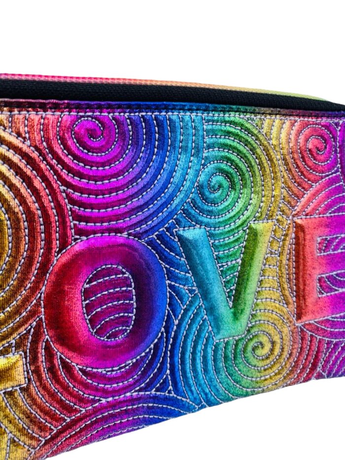 Monedero portatodo Loveshine color Metalic Rainbow White - Imagen 4