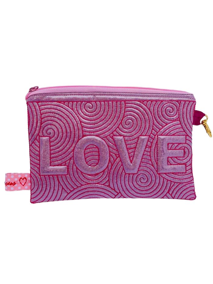 Monedero portatodo Loveshine color Pink Metallic - Imagen 2