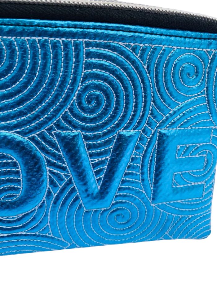 Monedero portatodo Loveshine Blue Metallic - Imagen 4