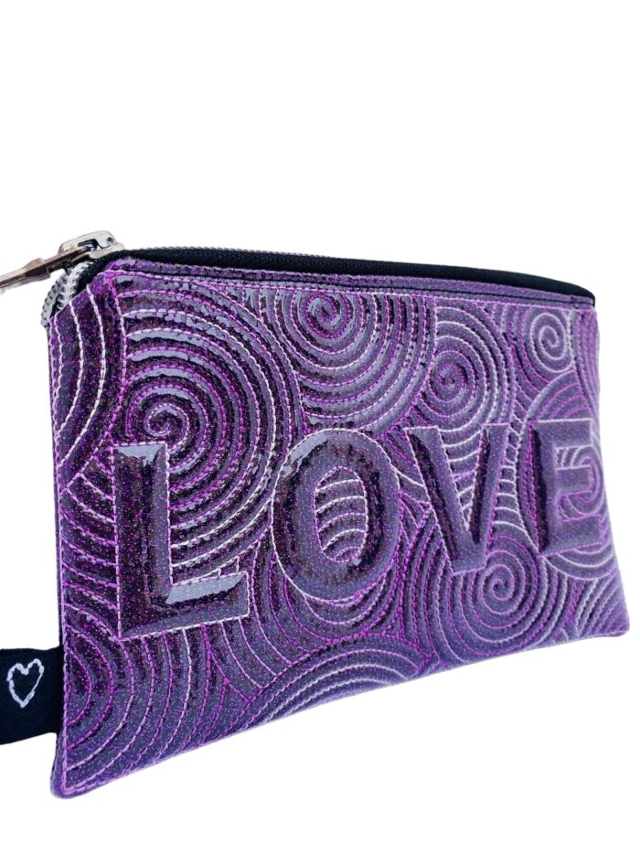 Monedero portatodo Loveshine color Purpurina Purple - Imagen 3