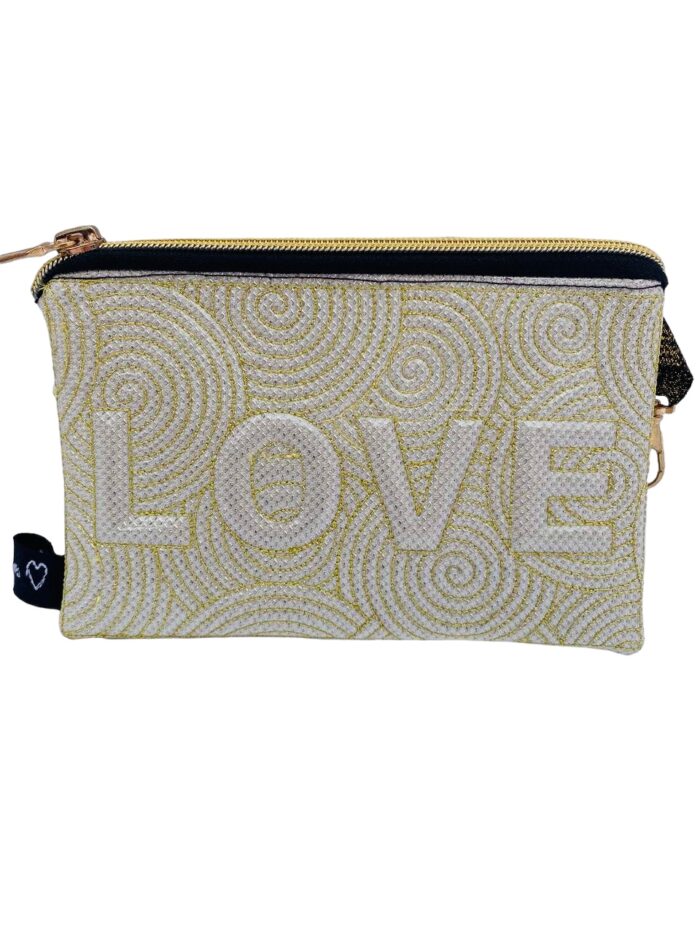 Monedero portatodo Loveshine Brillant Gold