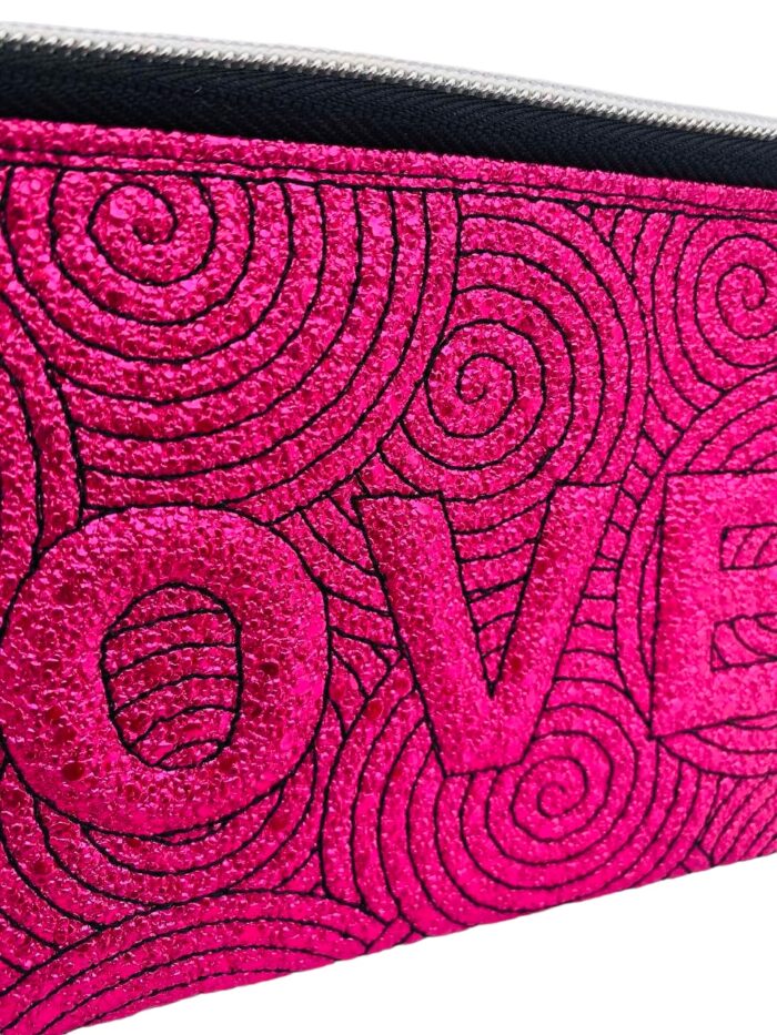 Monedero portatodo Loveshine color Fucsia Rug Black - Imagen 4