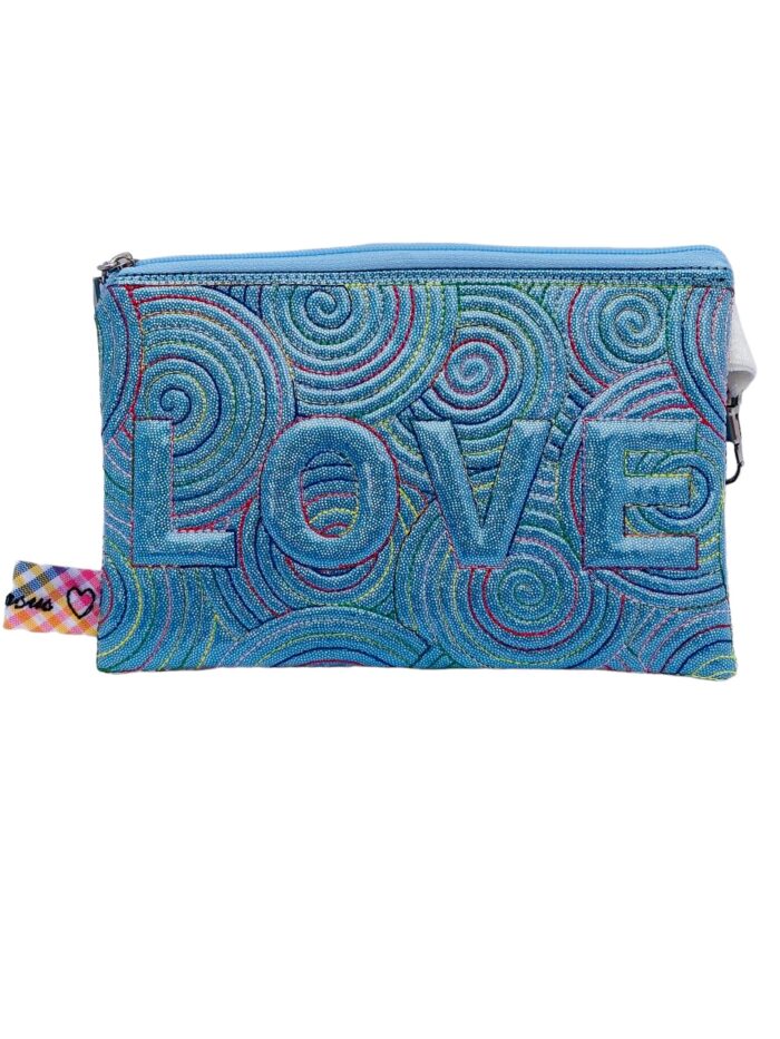 Monedero portatodo Loveshine Brilli Blue Multicolor