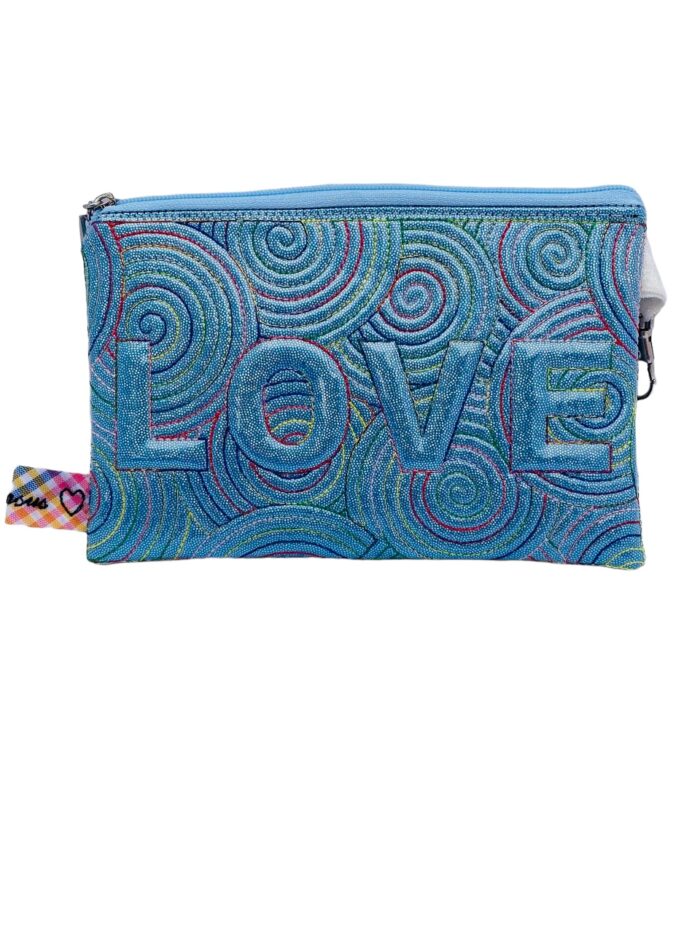 Monedero portatodo Loveshine Brilli Blue Multicolor - Imagen 2
