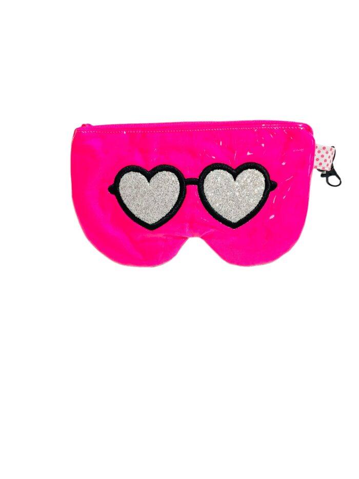 Funda de Gafas Love color Pink Neón Black