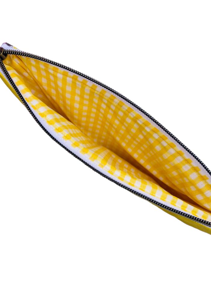 Bolso Retroflower color Rosa y Amarillo - Imagen 7