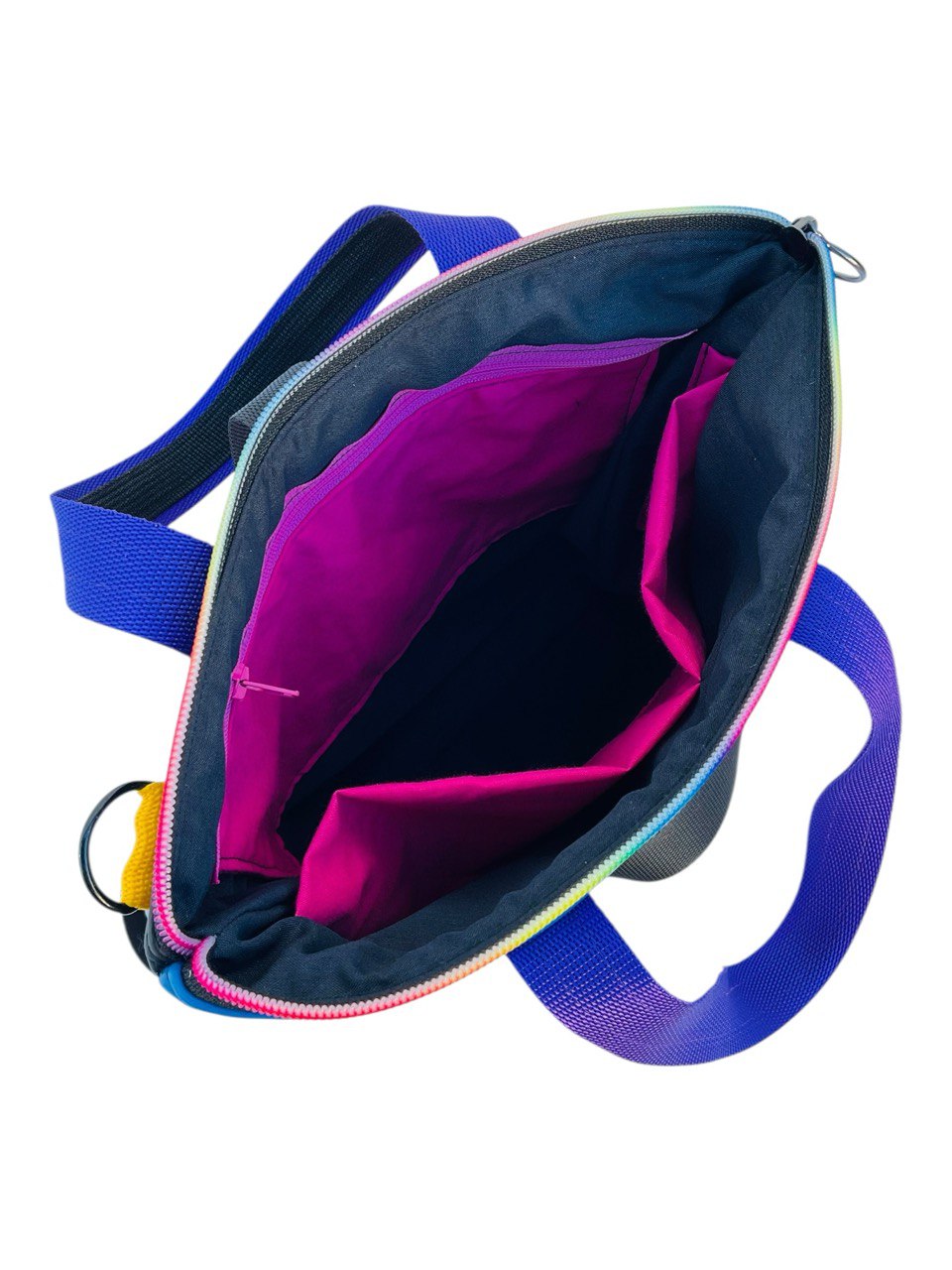 Mochila MIDI KALEIDO COLOR AZULON - Imagen 5